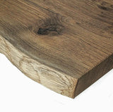 Solid Oak Table Brown / Star Frame White / Strachel A.F.