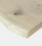 Solid Oak DiningTable Whitewashed / Star Frame / Strachel A.F.