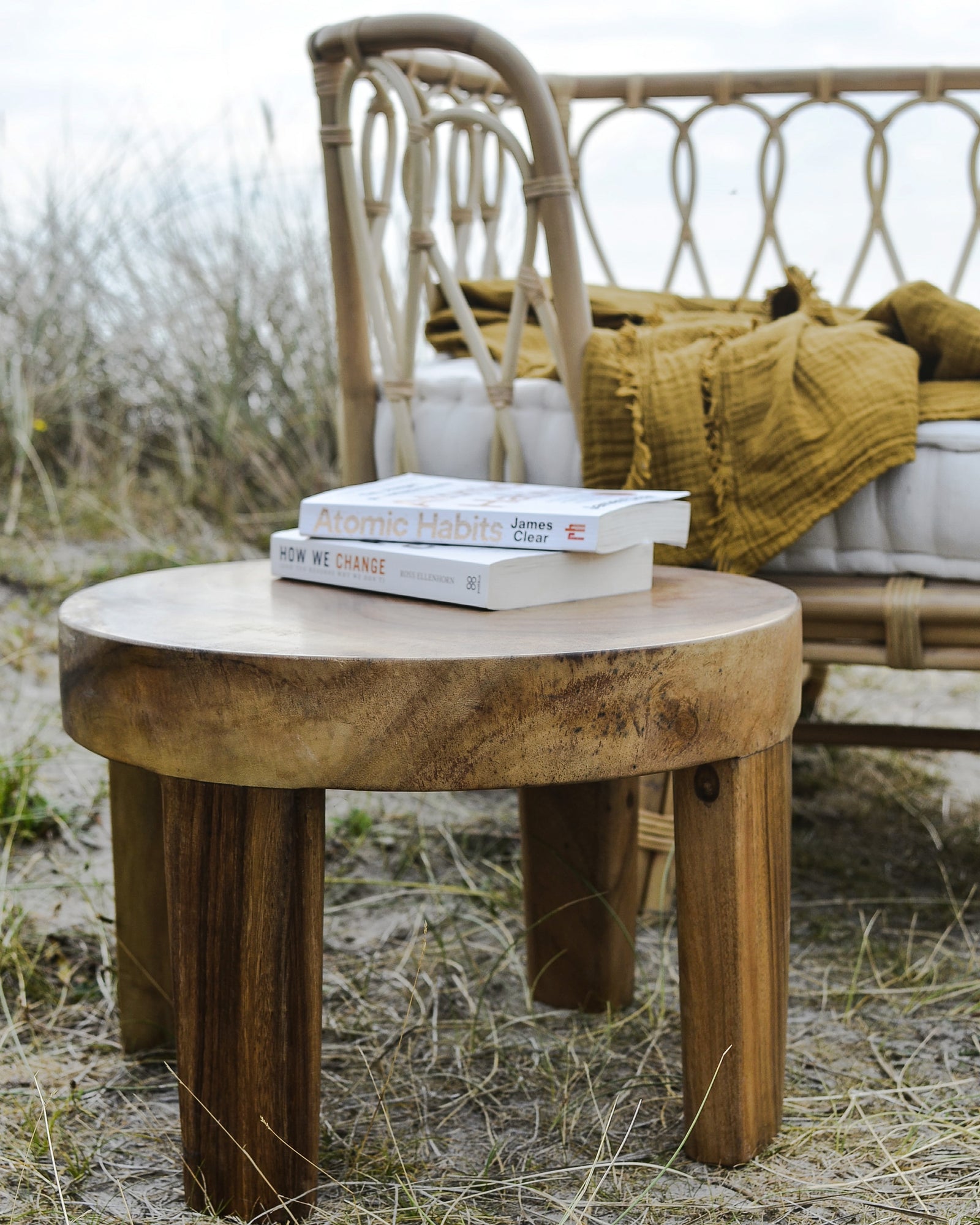 Swar Wood Side Table