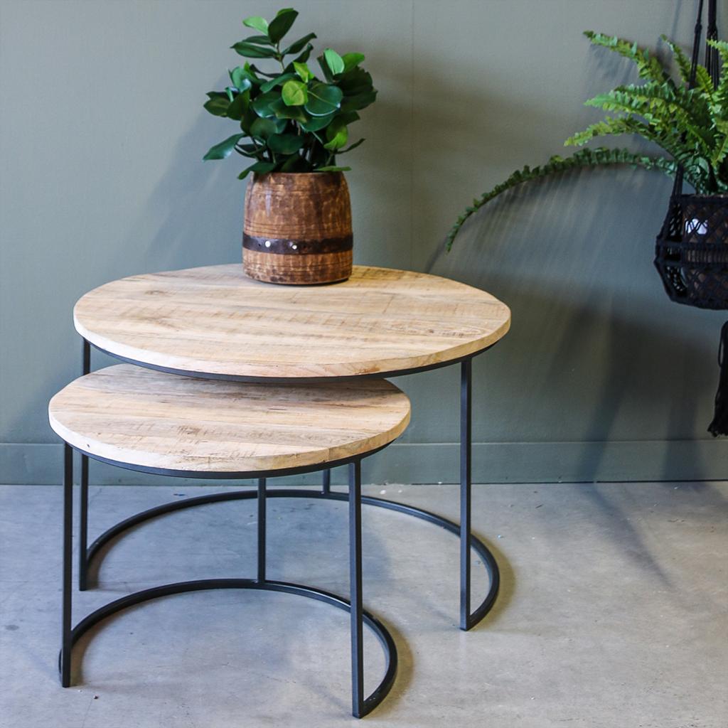 Vintage Mango Coffee Table set/2