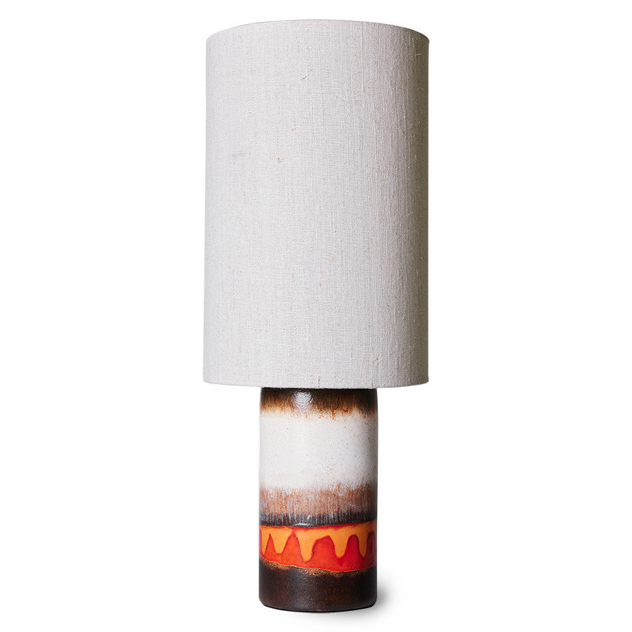 HKliving  Retro Glazed Stoneware Lamp Base