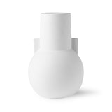 HKliving Matt White Vase Small