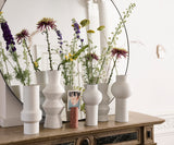 HKliving Speckled Clay Vase Straight M