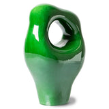 HKliving Ceramic Sculpture Glossy Green