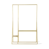 HKliving Brass Clothing Rack Brass