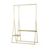 HKliving Brass Clothing Rack Brass