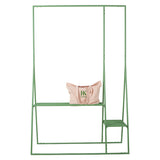 HKliving Brass Clothing Rack Fern Green