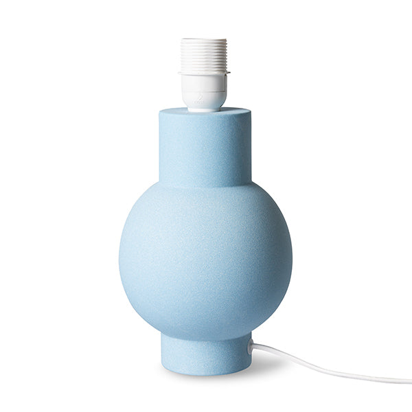 HKliving Ceramic Lamp Base Ice Blue