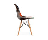 Patchwork Upholstery DSW Chair - Inspired By Designs of Charles & Ray Eames