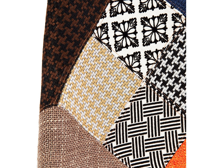 Patchwork Upholstery DSW Chair - Inspired By Designs of Charles & Ray Eames
