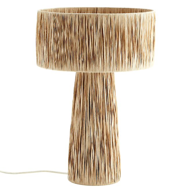 Raffia Table Lamp