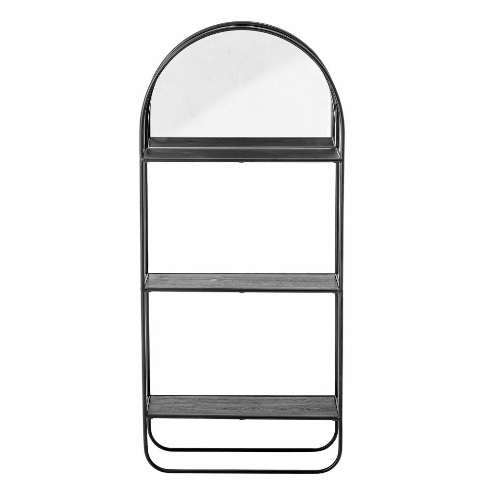 Hoang Mirror With Shelf Metal Black
- Bloomingville