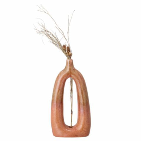 Baldrian Deco Vase Orange Stoneware