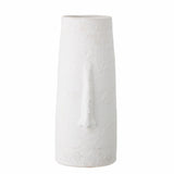 Berican Deco Vase, White, Terracotta