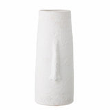Berican Deco Vase, White, Terracotta