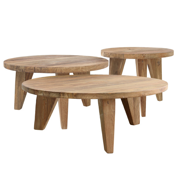 HKliving Teak Coffee Table 50cm
