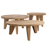 HKliving Teak Coffee Table 50cm