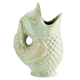 Stoneware Vase Fish Madam Stoltz