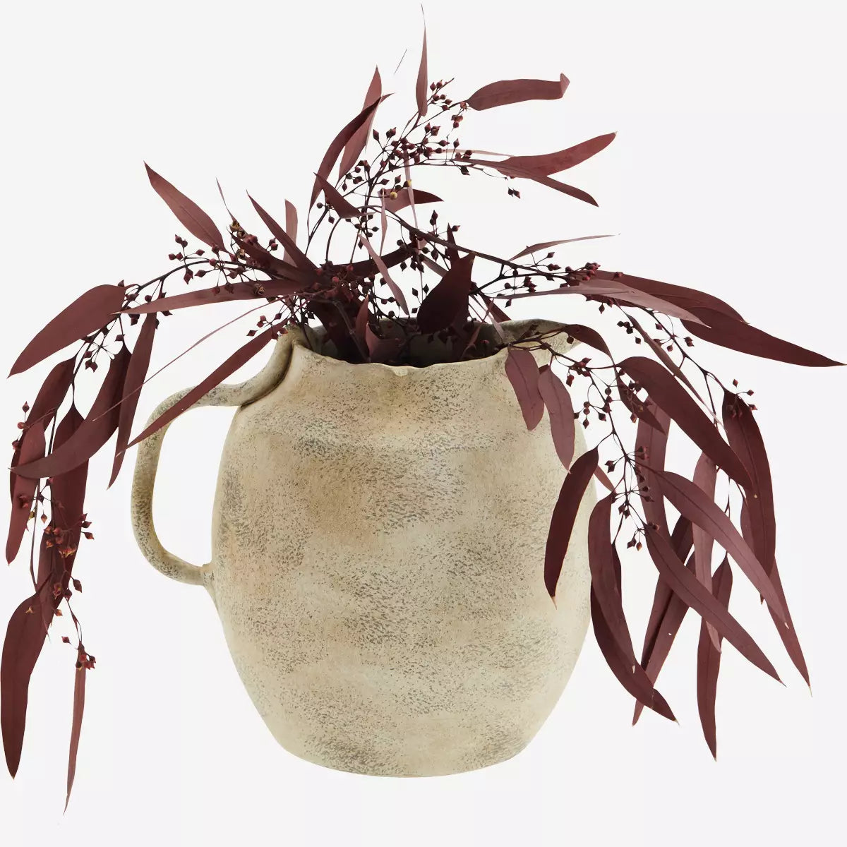 Terracotta Vase With Handle  Madam Stoltz