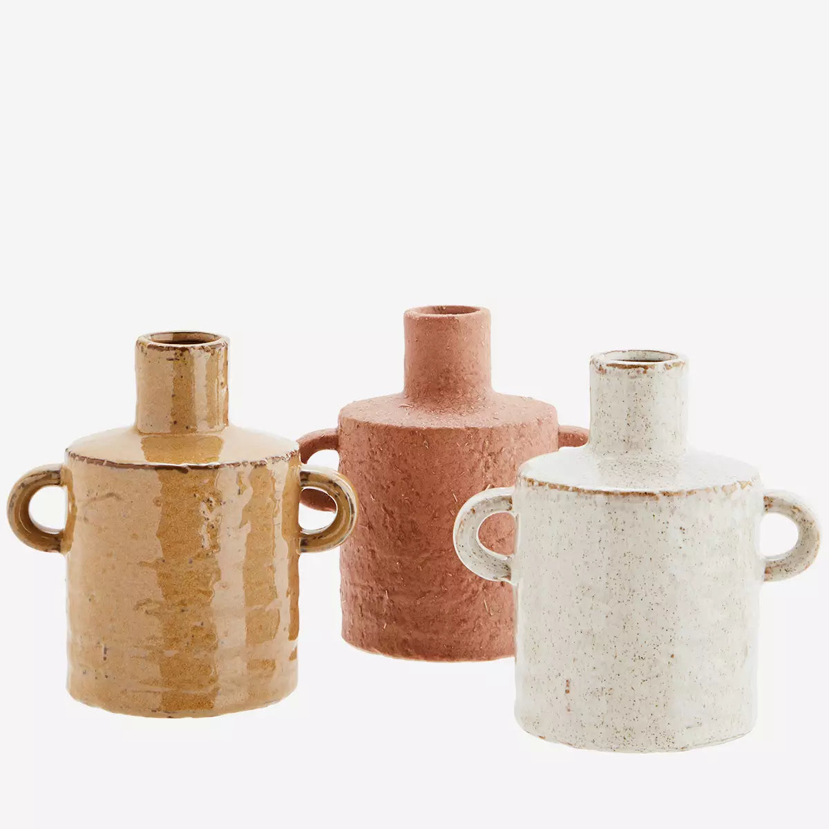 Stoneware Vases Set Of 3 Madam Stoltz