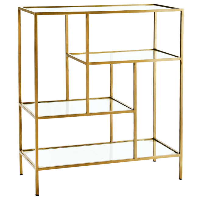 Quadratic Iron Standing Shelf - Madam Stoltz