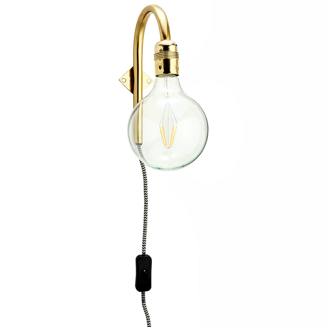 Wall Lamp Curved - Madam Stoltz