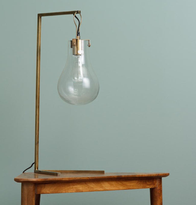 Table Lamp Glass Drop
