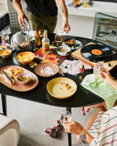 HKliving Organic Serving Tray Brown