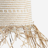 Seagrass Lamp Shade Natural, White