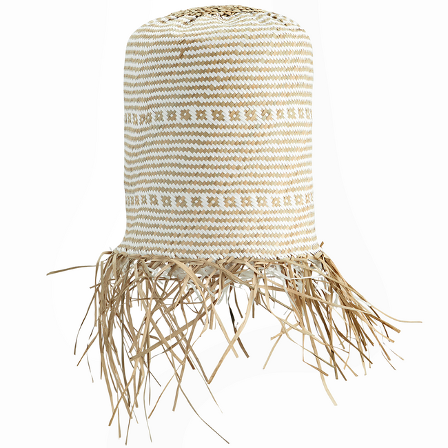 Seagrass Lamp Shade Natural, White