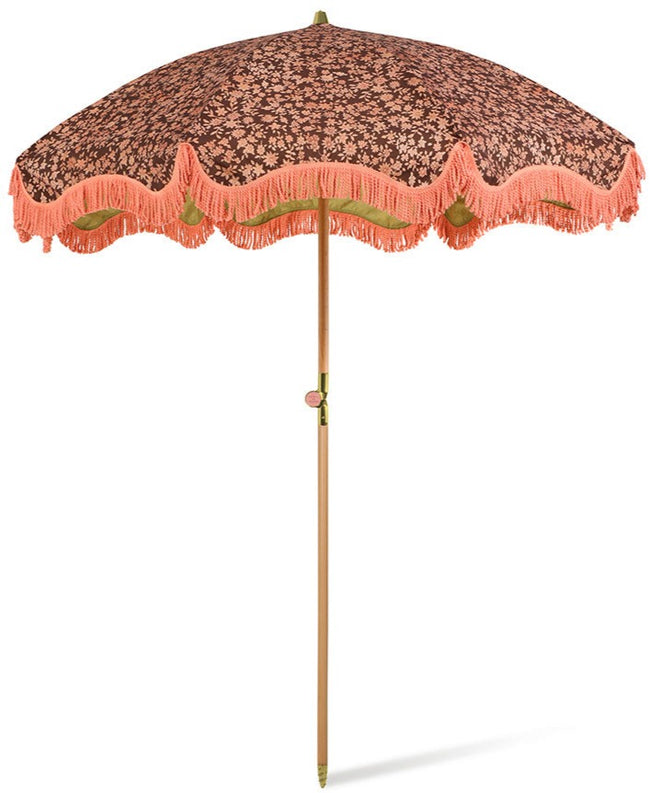 HKliving Beach Umbrella Vintage Floral