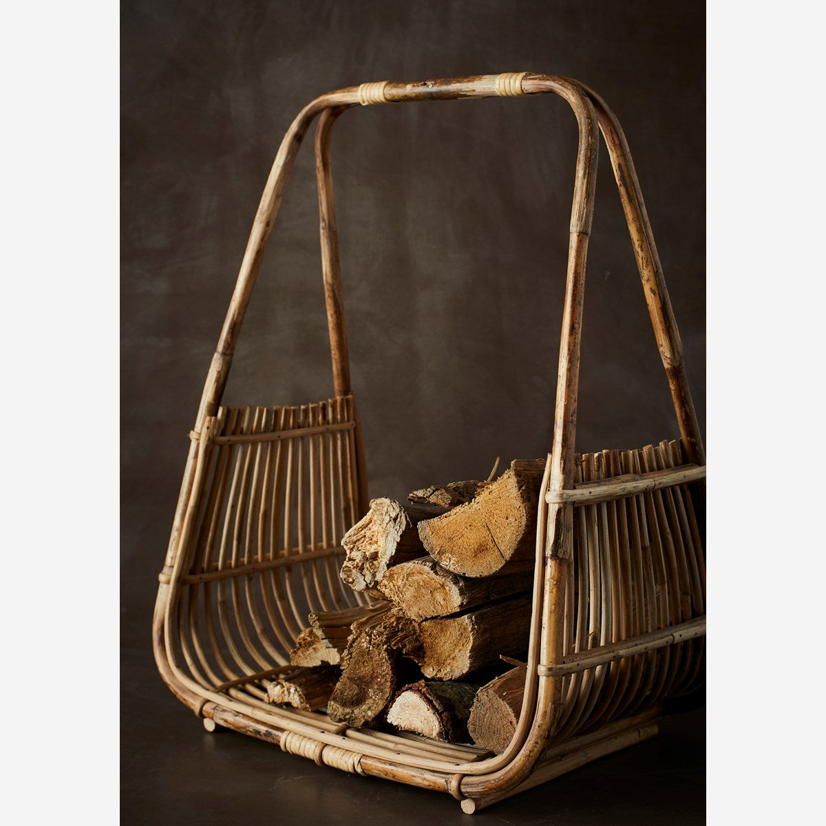 Open Cane Basket