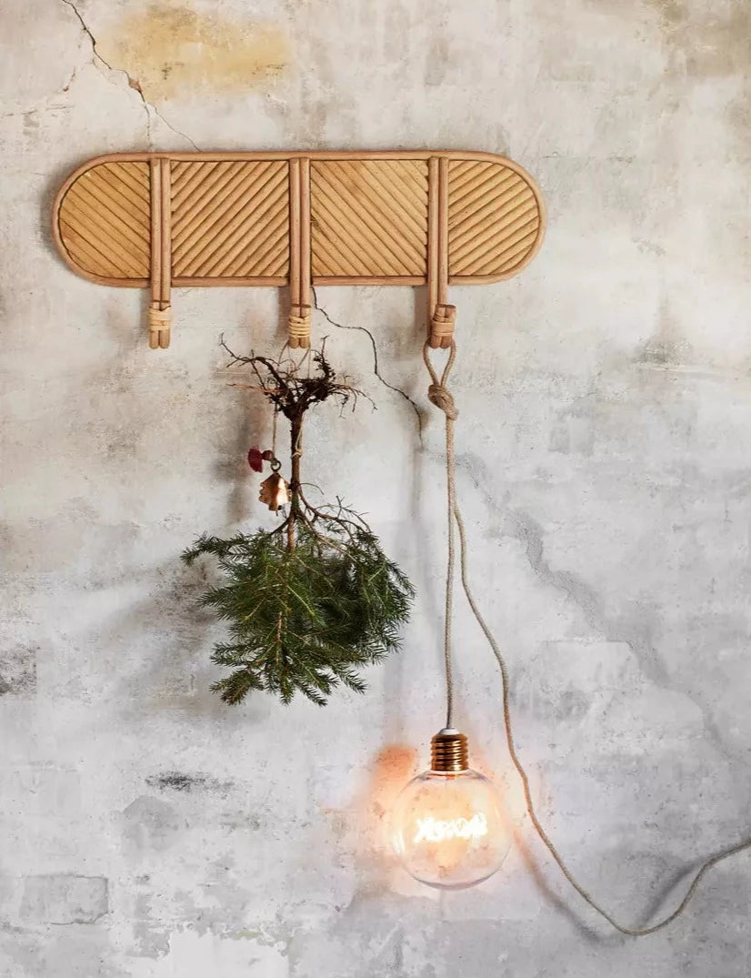 Rattan Coat Rack 52 cm