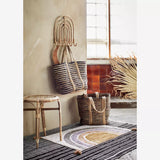 Rattan Coat Rack Arch