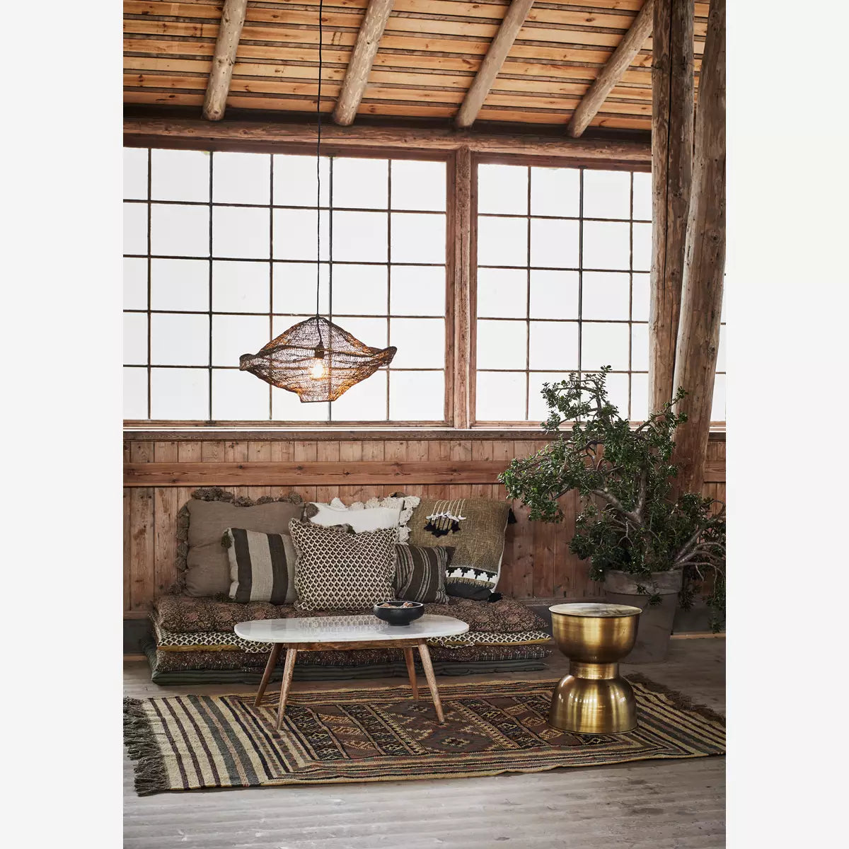 Handmade Iron Ceiling Lamp Wide  Madam Stoltz