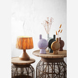 Iron Table Lamp Beige With Raffia Shade
- Madam Stoltz