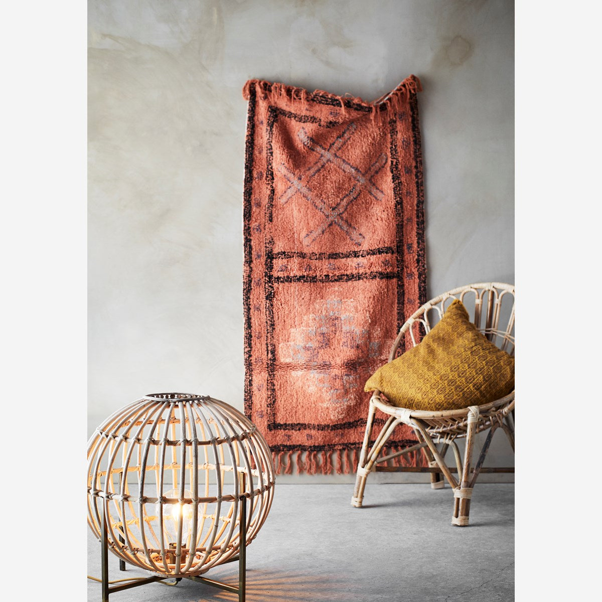 Bamboo Floor / Table Lamp Large