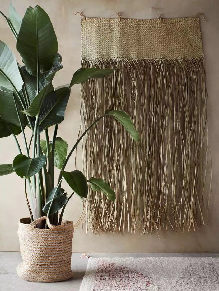 Tufted Cotton Rug With Tassels