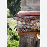 Striped Cotton Seat Pad Sugar, Almond, Black  Madam Stoltz