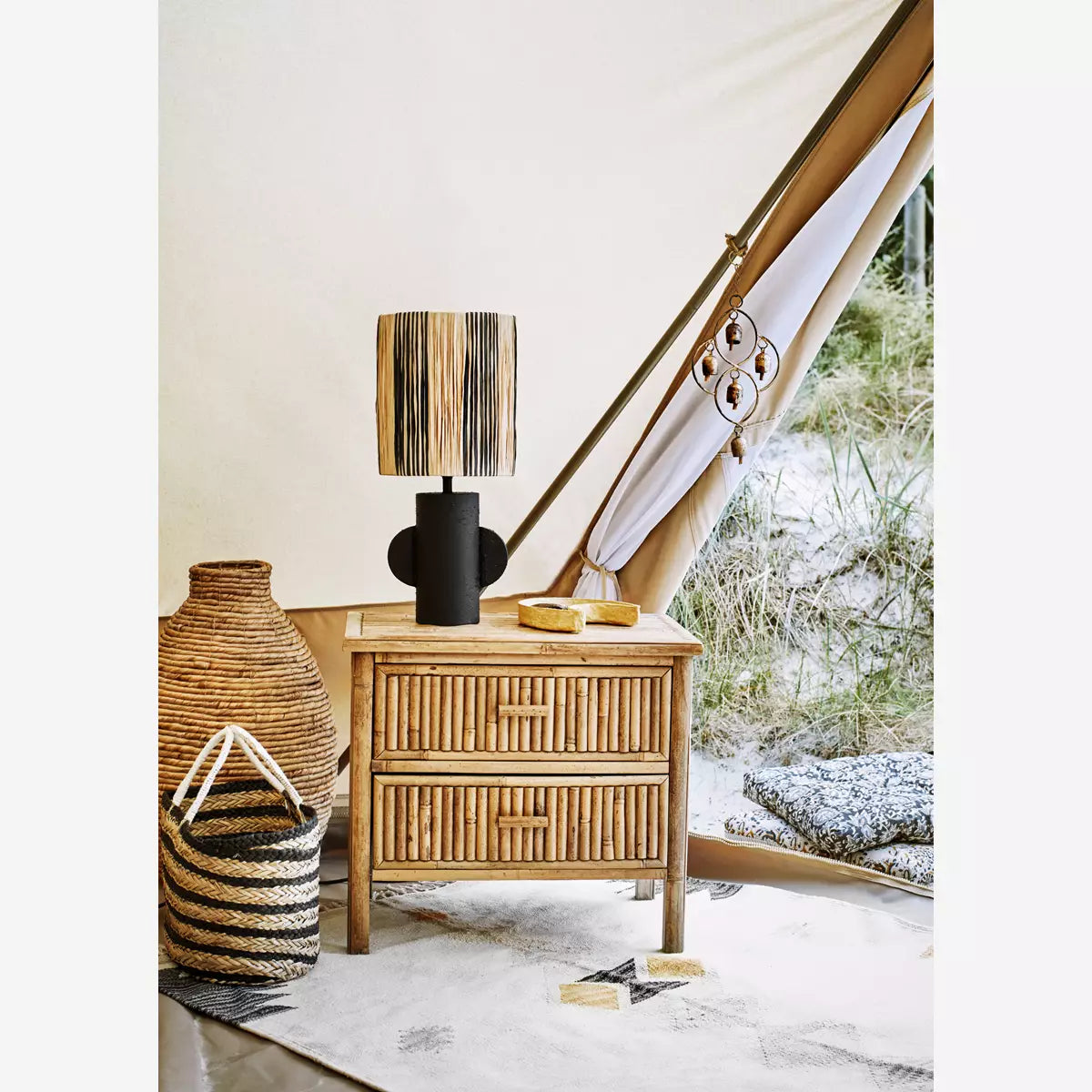 Iron Base Table Lamp