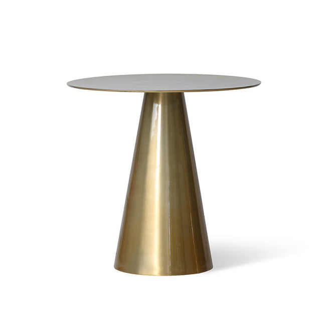 HKliving Metal Side Table Brass 49cm