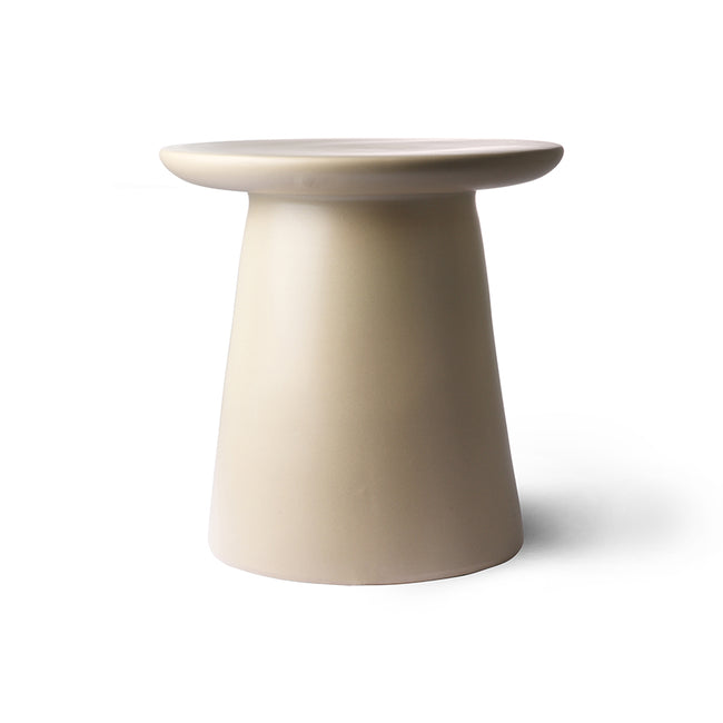 HKliving Side Table Earthenware