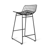 HKliving Wire Bar Stool Black