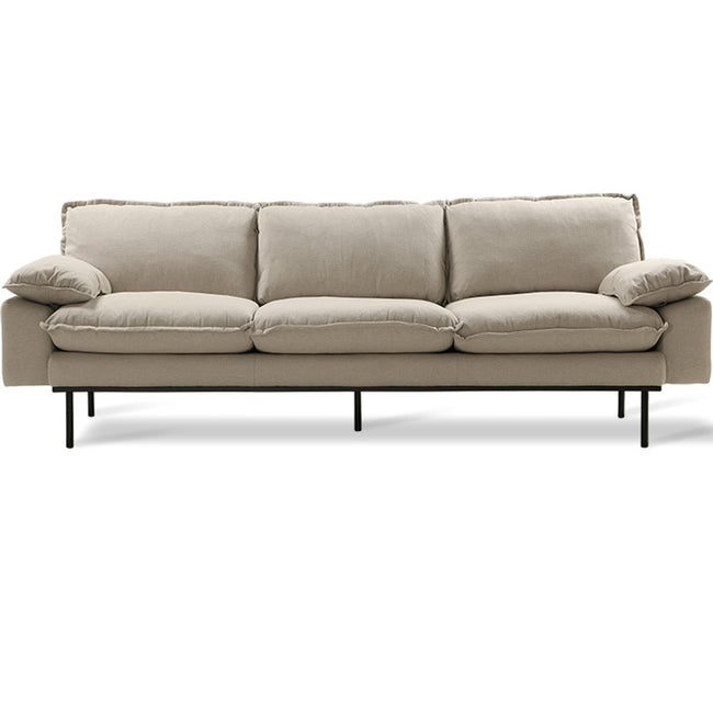 HKliving Retro Sofa 4 Seater Cosy Beige