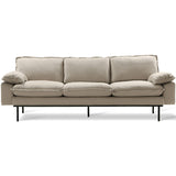 HKliving Retro Sofa 3 Seater Cosy Beige