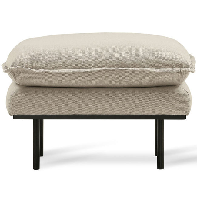 HKliving Retro Sofa Stool Cosy Beige