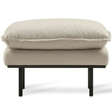 HKliving Retro Sofa Stool Cosy Beige
