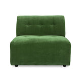 HKliving Vint Couch Element Middle Royal Velvet Green