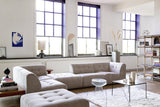 HKliving vint couch: element right, corduroy rib, cream