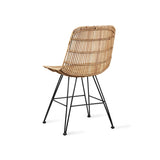 HKliving Rattan Dining Chair Natural